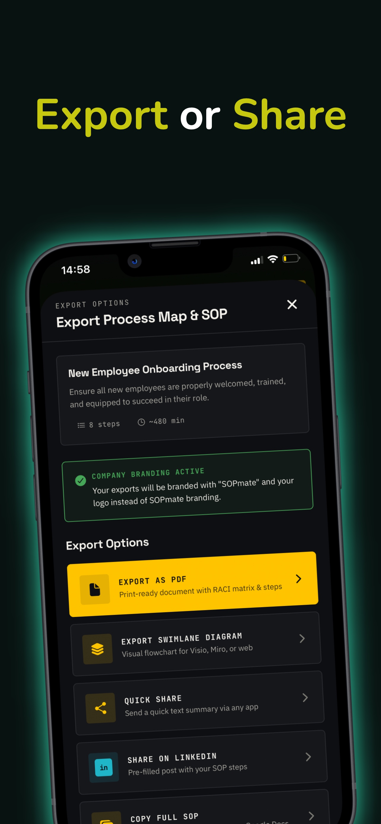 SOPmate: Process, SOPs & SWMS screenshot 8