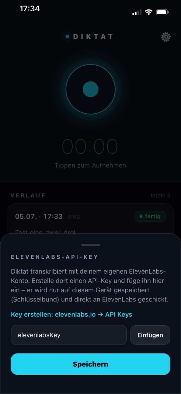 iPhone screenshot