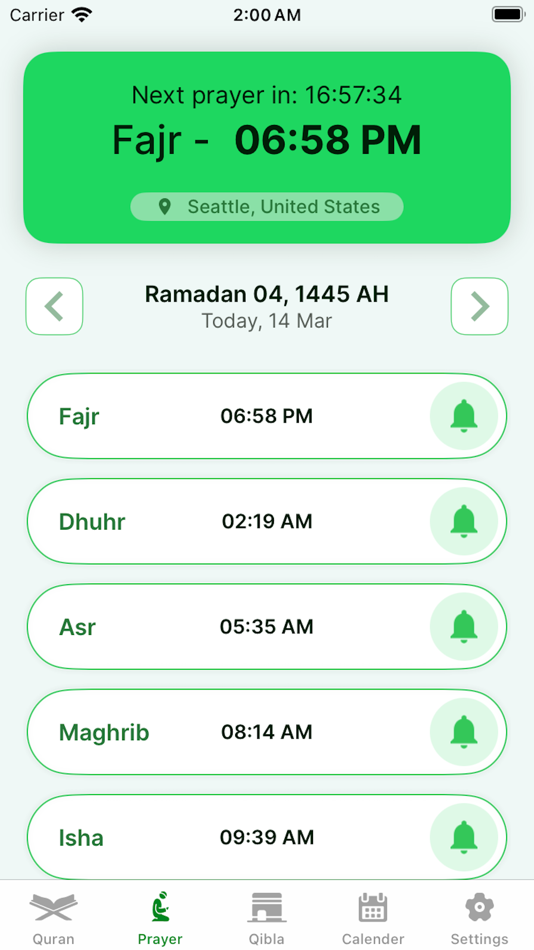 #5. Al Quran By Sheikh Abdelkader (iOS) 由: Toufiqur Chowdhury