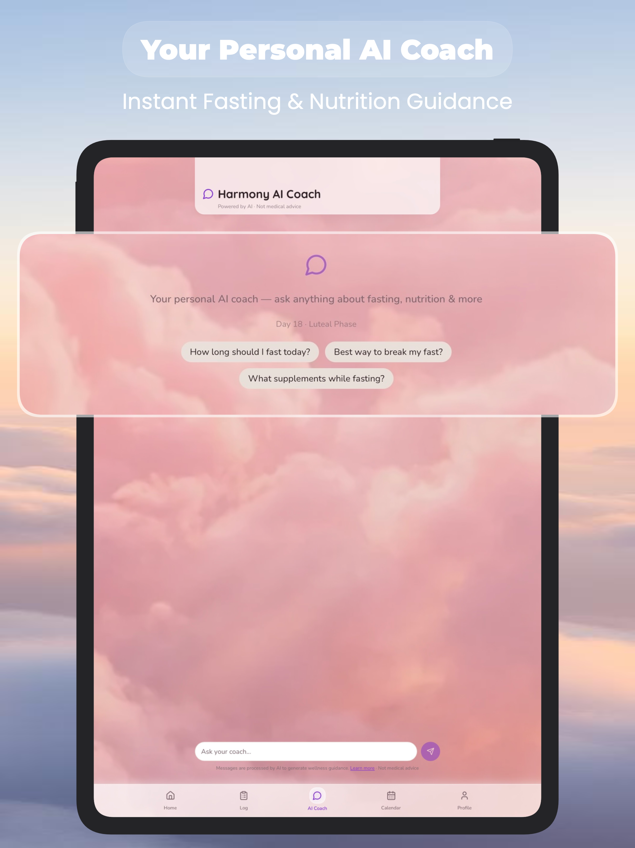 Fasted Harmony: Cycle Syncing screenshot 11