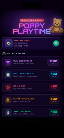 Playtime 5: Last Chapter Quiz Screenshot 1 of 5
