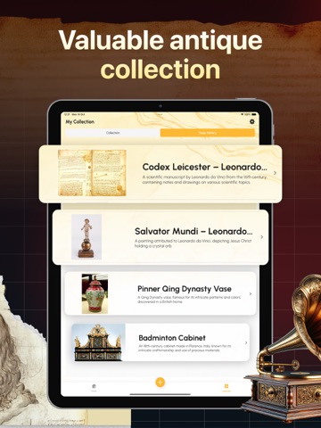 Relic Snap: Antique Identifier iPad screenshot