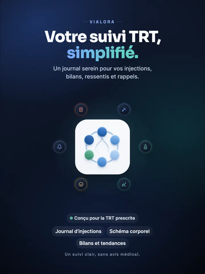 Vialora sur iPad : capture d’écran 1 sur 8