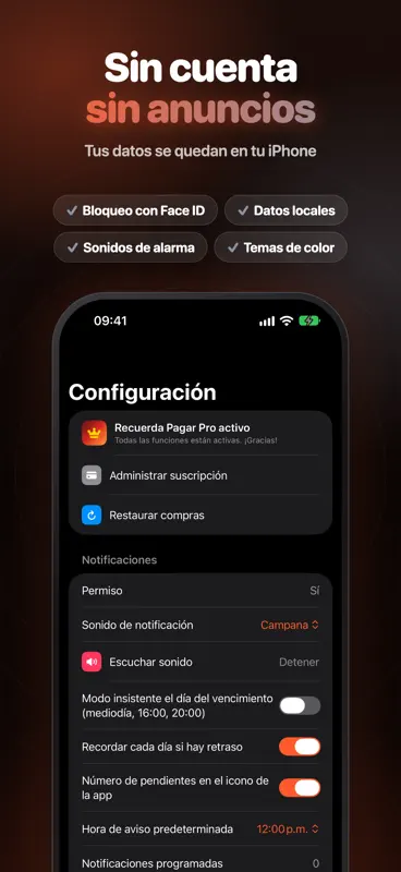 Recuerda Pagar: Recordatorio screenshot 9 of 9
