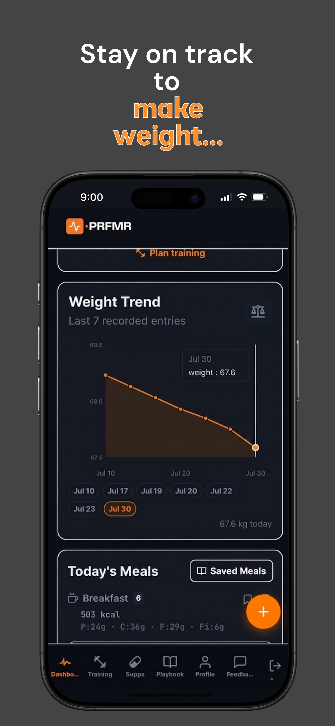 Screenshot 3 of Weight Cut & Fight Camp: PRFMR