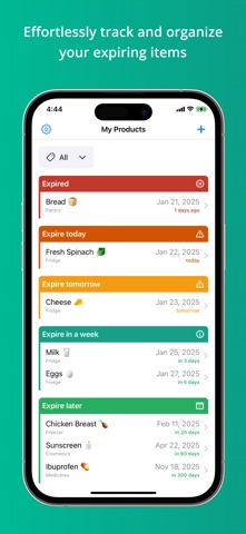 Remindry - Expiration Dates screenshot