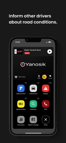Yanosik App Store preview screenshot 3