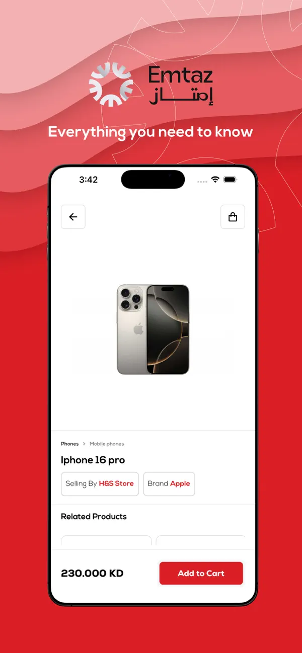#3. Emtaz program (iOS) Von: Amasei Group for General Trading and Contracting