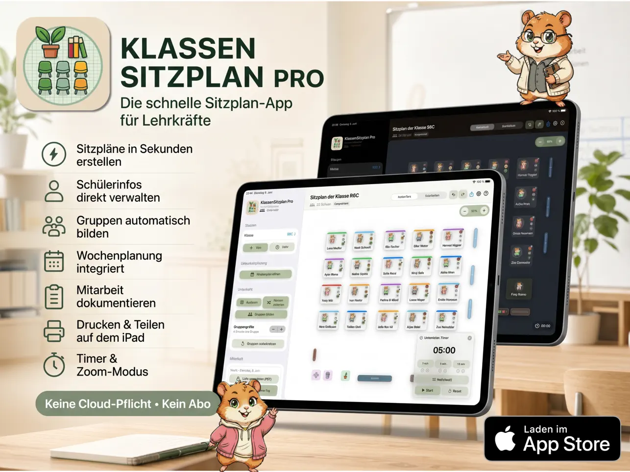 Screenshot #4 pour KlassenSitzplan Pro