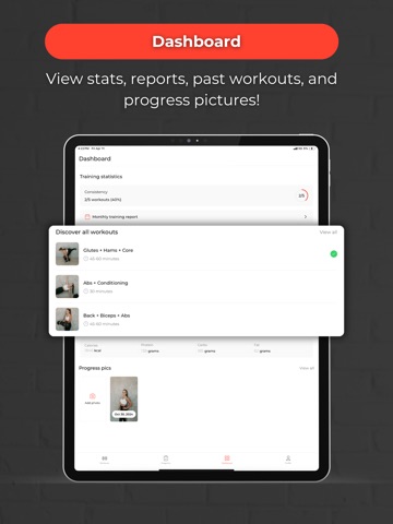 Sadie Active iPad screenshot