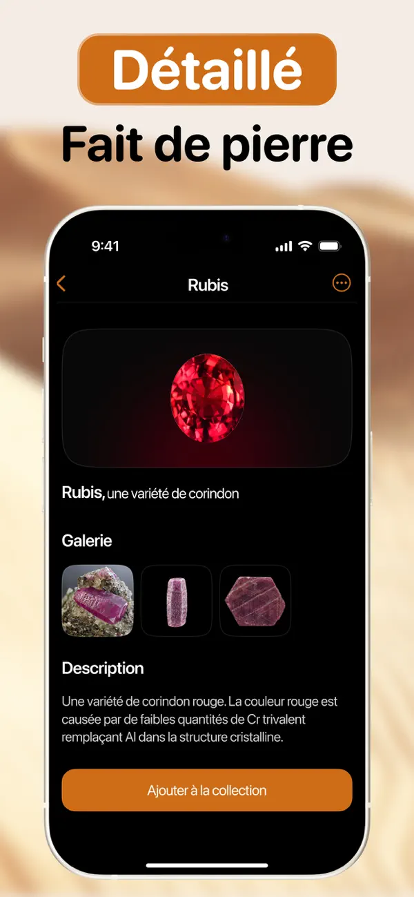 Screenshot #3 pour Roche Identifier IA - Pierres