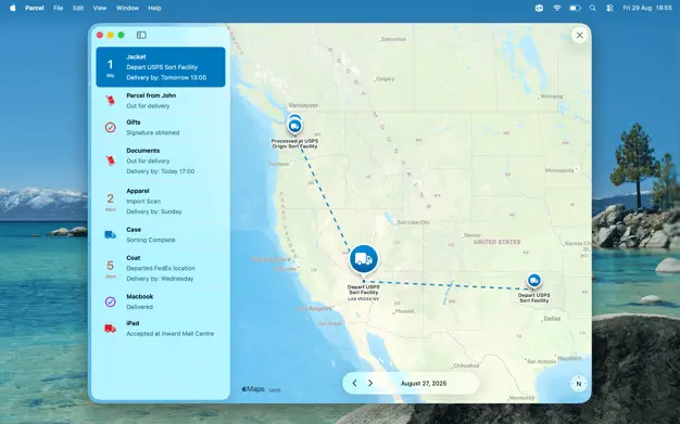 Parcel – Delivery Tracking Screenshot 2