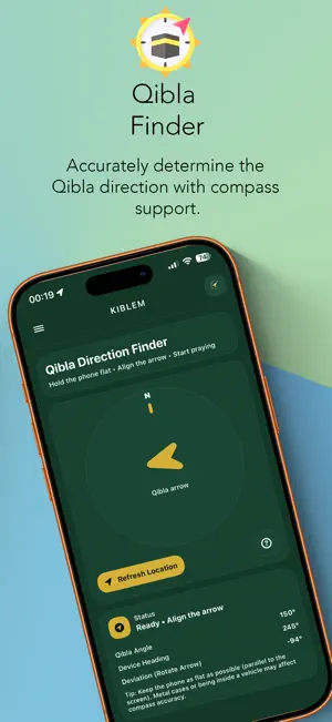 KIBLEM – Prayer, Qibla & Dhikr screenshot 4