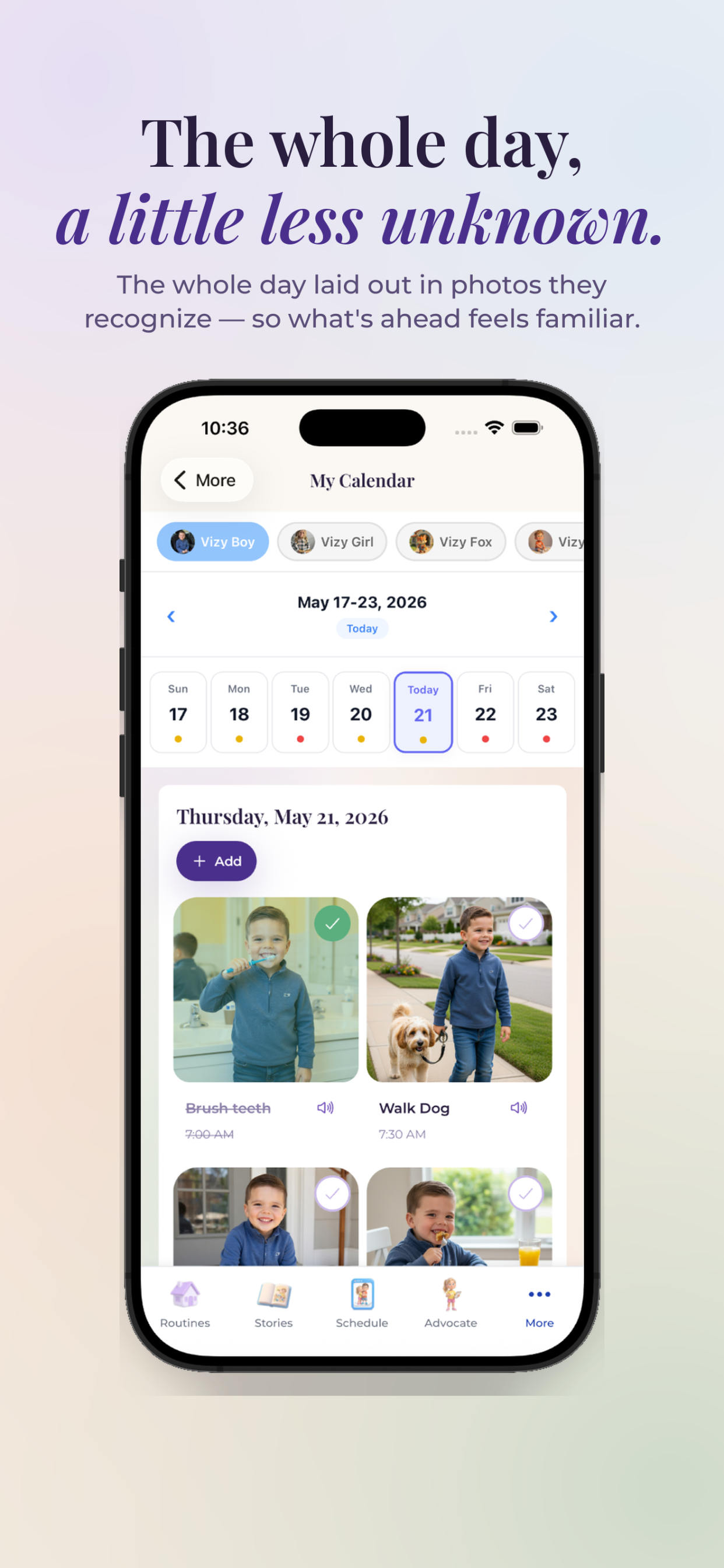 VizyPlan: Visual Routines screenshot 9