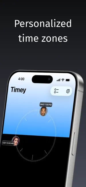 Timey - World Clock Time Zone screenshot 3