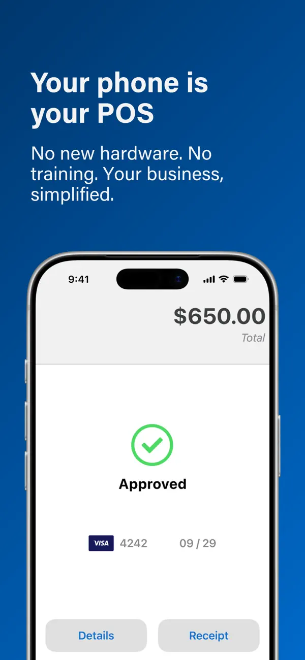 Screenshot #1 pour SwipeSimple - Point of Sale