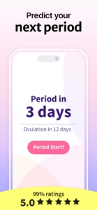 Period Tracker Period Calendar screenshot #2 for iPhone