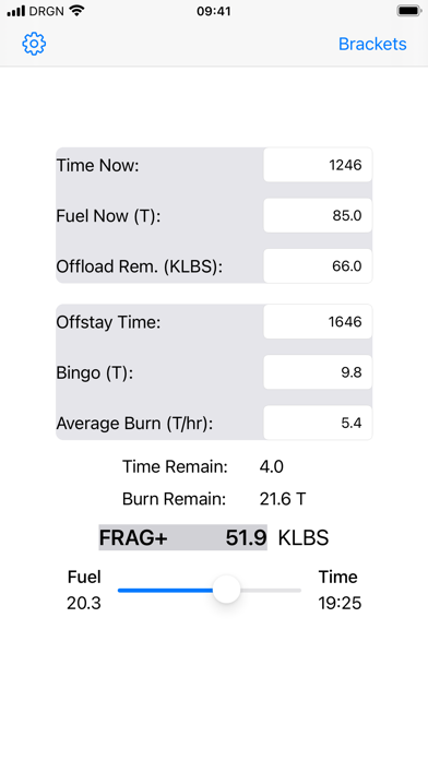 Screenshot #1 pour Frag Calc