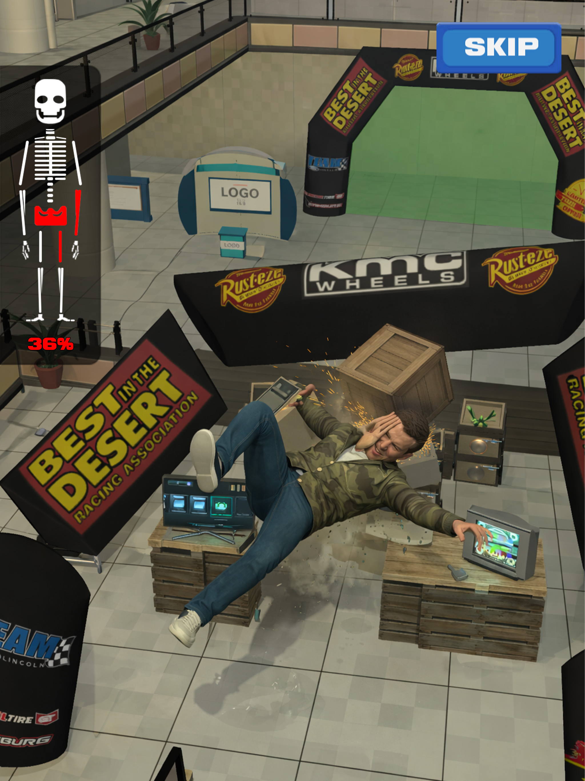 Ragdoll Falling Game screenshot 14