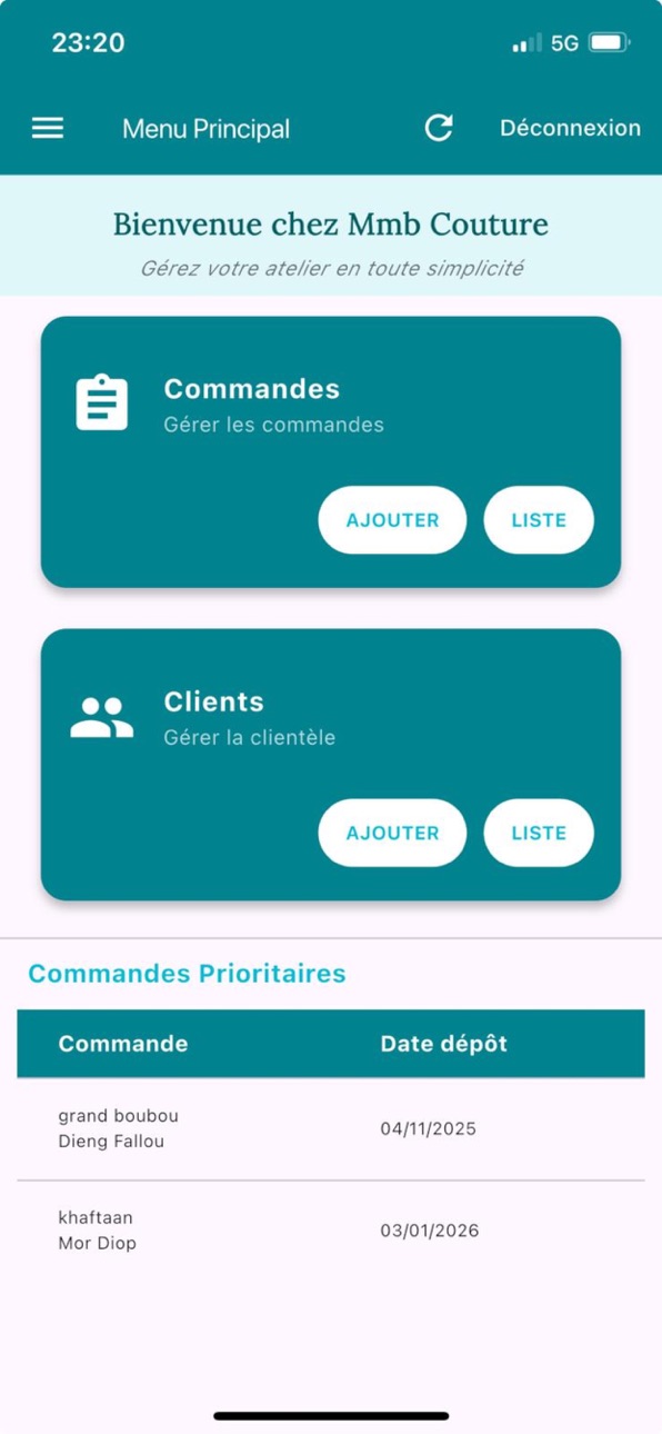 iPhone screenshot