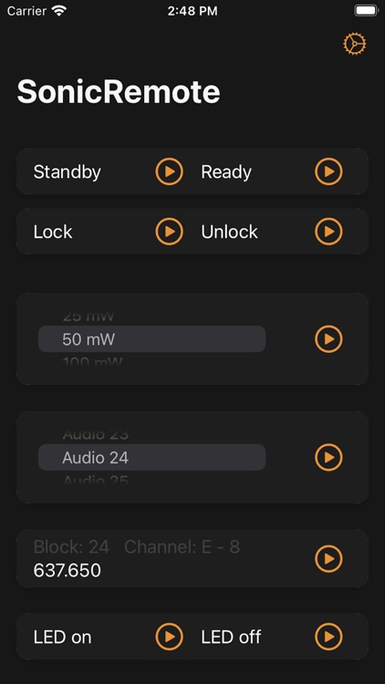 Sonic Remote - Control your TX