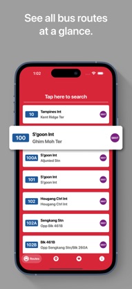 SGBUS - Singapore Bus screenshot 1