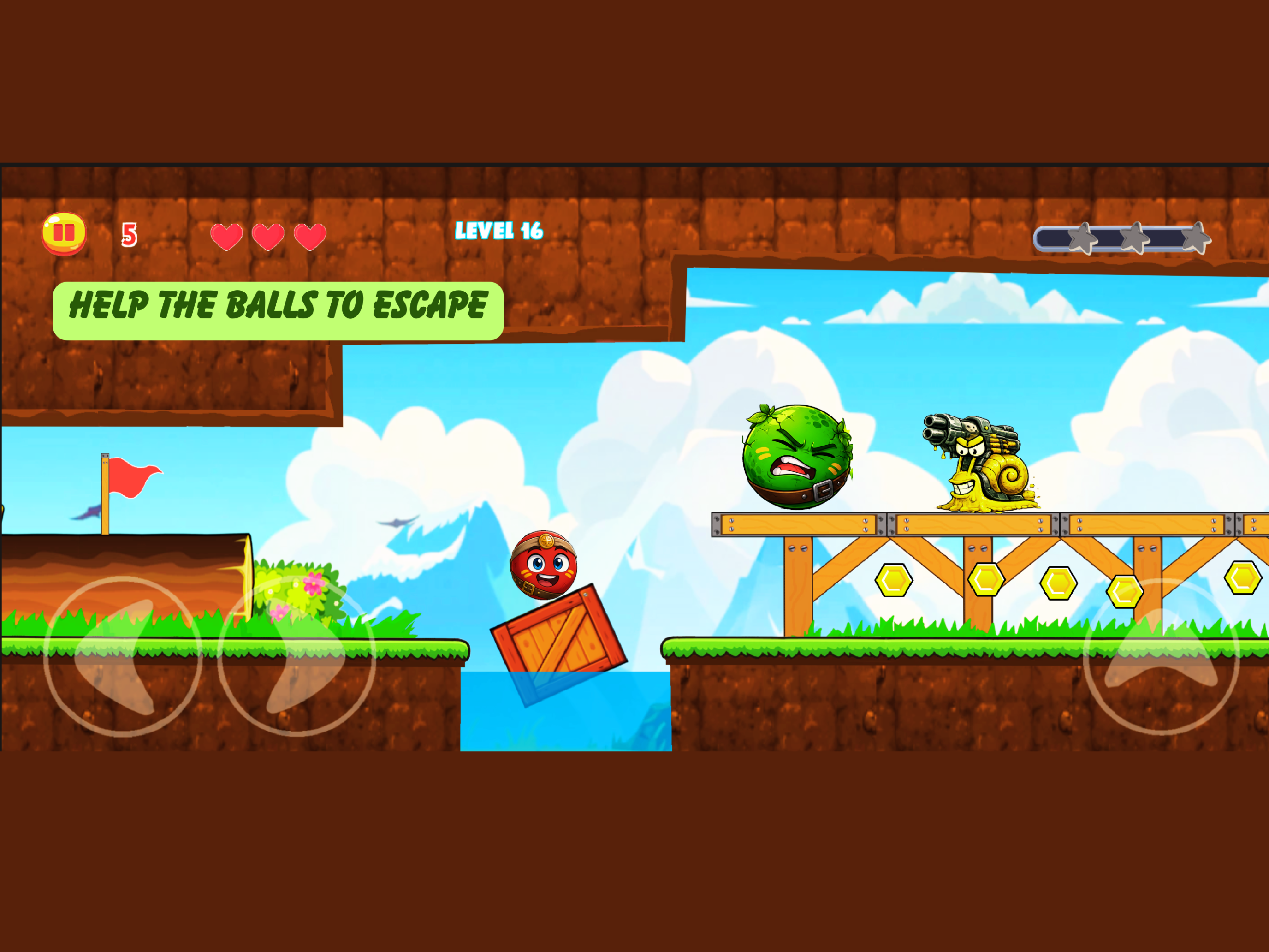 Bounce Ball 4 - Jump Ball Hero screenshot 8