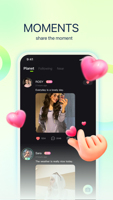 Salla - Group Voice Chat Rooms Screenshot