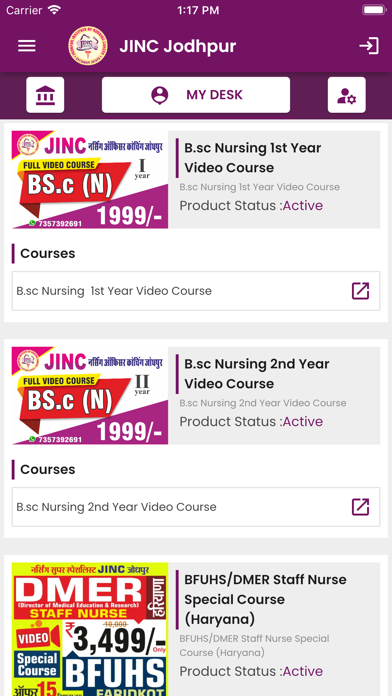 JINC Jodhpur Screenshot