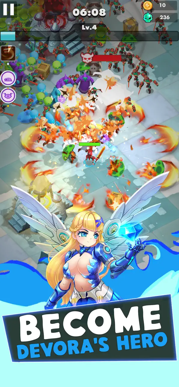 Undead Slayer: Offline Action Hack screenshot 4 - iOS game interface