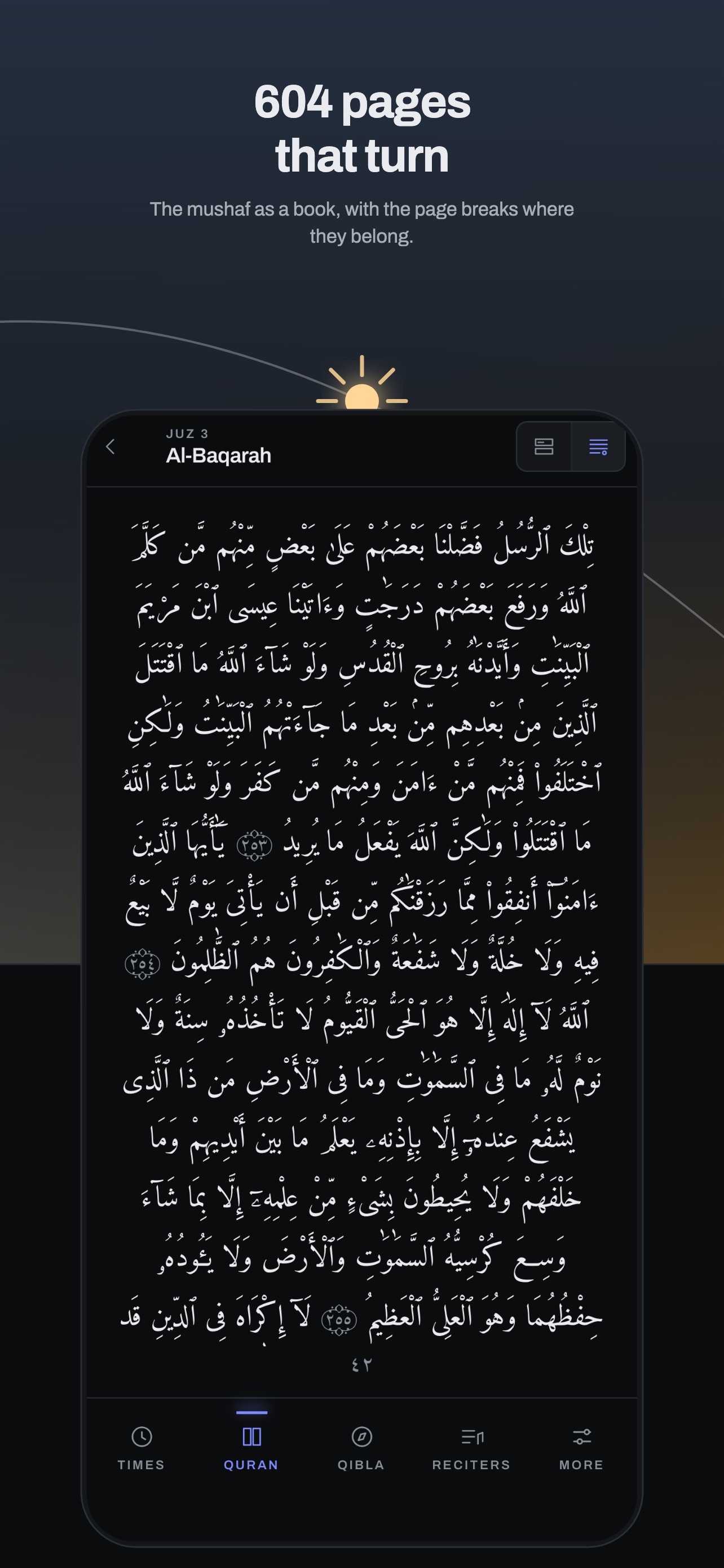 Screenshot 2 of Qari: Prayer Times & Quran