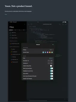 DraftCode: Code & Text Editor screenshot 16