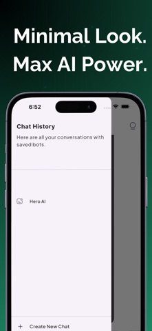AI Chatbot Assistant - Hero Screenshot 4 of 4