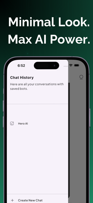 AI Chatbot Assistant - Hero Screenshot 4 of 4