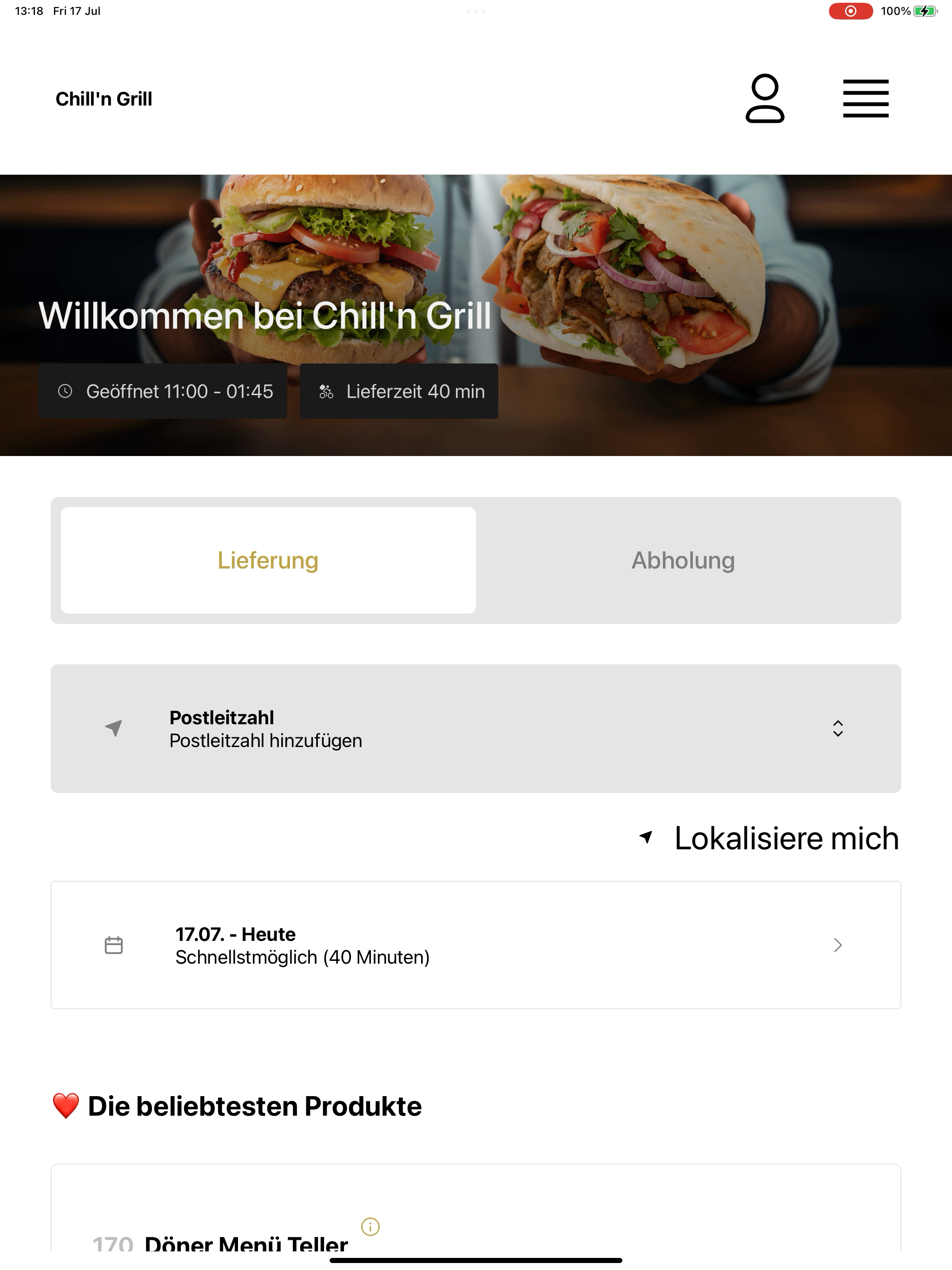 Chill'n Grill screenshot 11