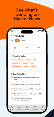 HackLens – Hacker News Reader Screenshot 4 of 10