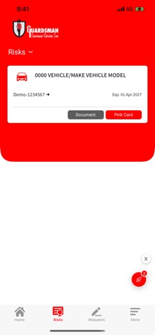 MyGuardsman iPhone screenshot