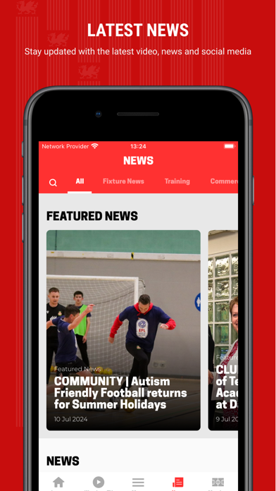 Wrexham AFC Screenshot