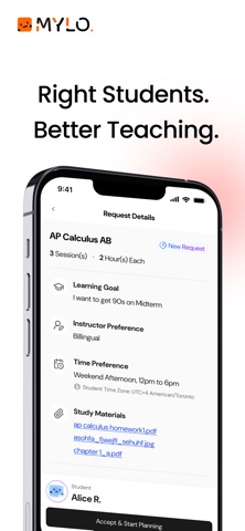 Mylo Teach screenshot