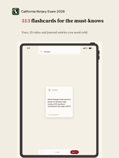 California Notary Exam 2026 screenshot 13