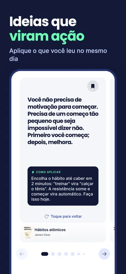 Screenshot 5 di 6 di 12min: Book Summaries Daily