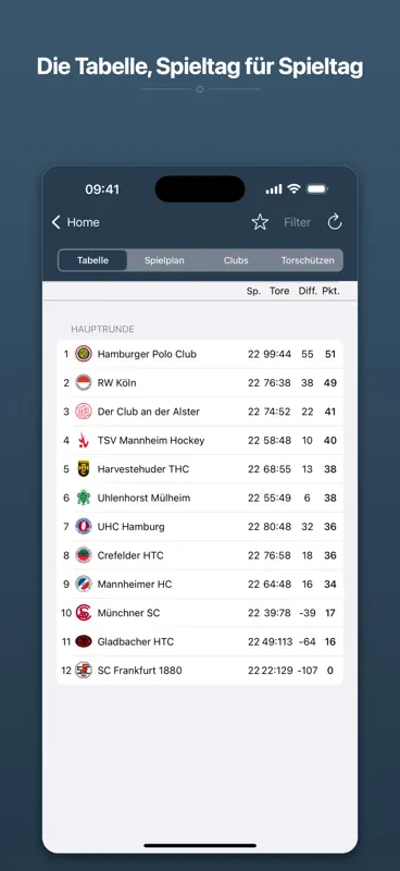 Hockey Deutschland screenshot 3 of 8