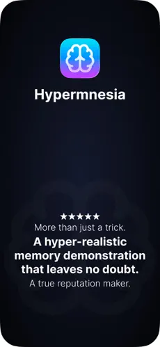 Hypermnesia screenshot