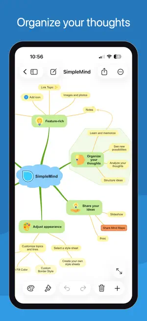 SimpleMind - Mind Mapping screenshot 1