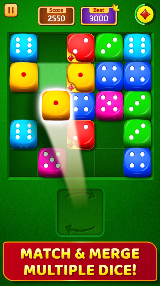 #1. Dice Puzzle - Dice Merge Game (macOS) Bởi: RV AppStudios LLC