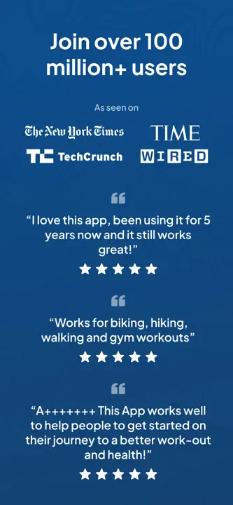 Map My Fitness Workout Tracker: Screenshot 10 von 10