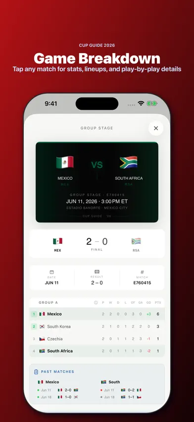 Cup Guide 2026 screenshot 1
