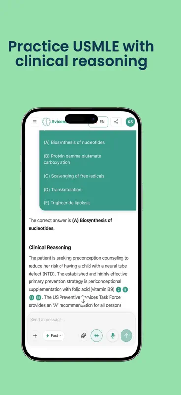 EvidenceMD: Medical AI Search screenshot 5 of 8