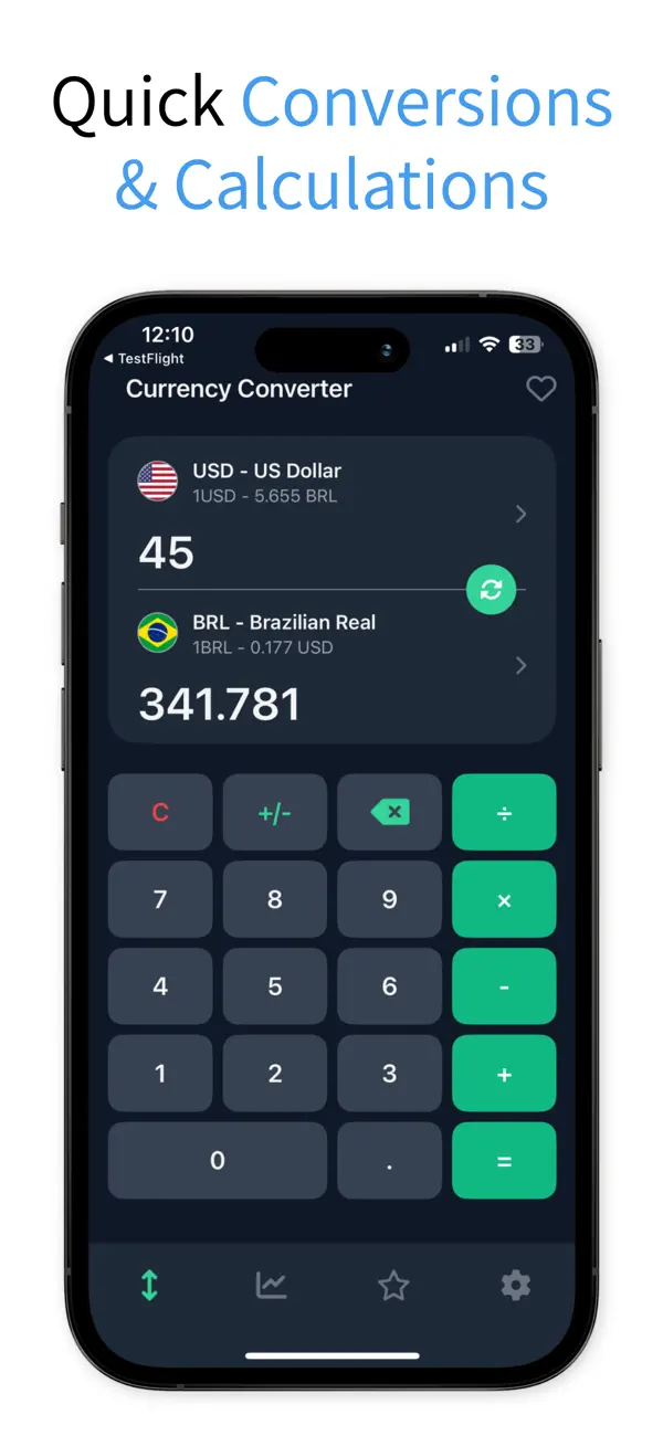 Screenshot #1 pour World Currency Converter FOREX