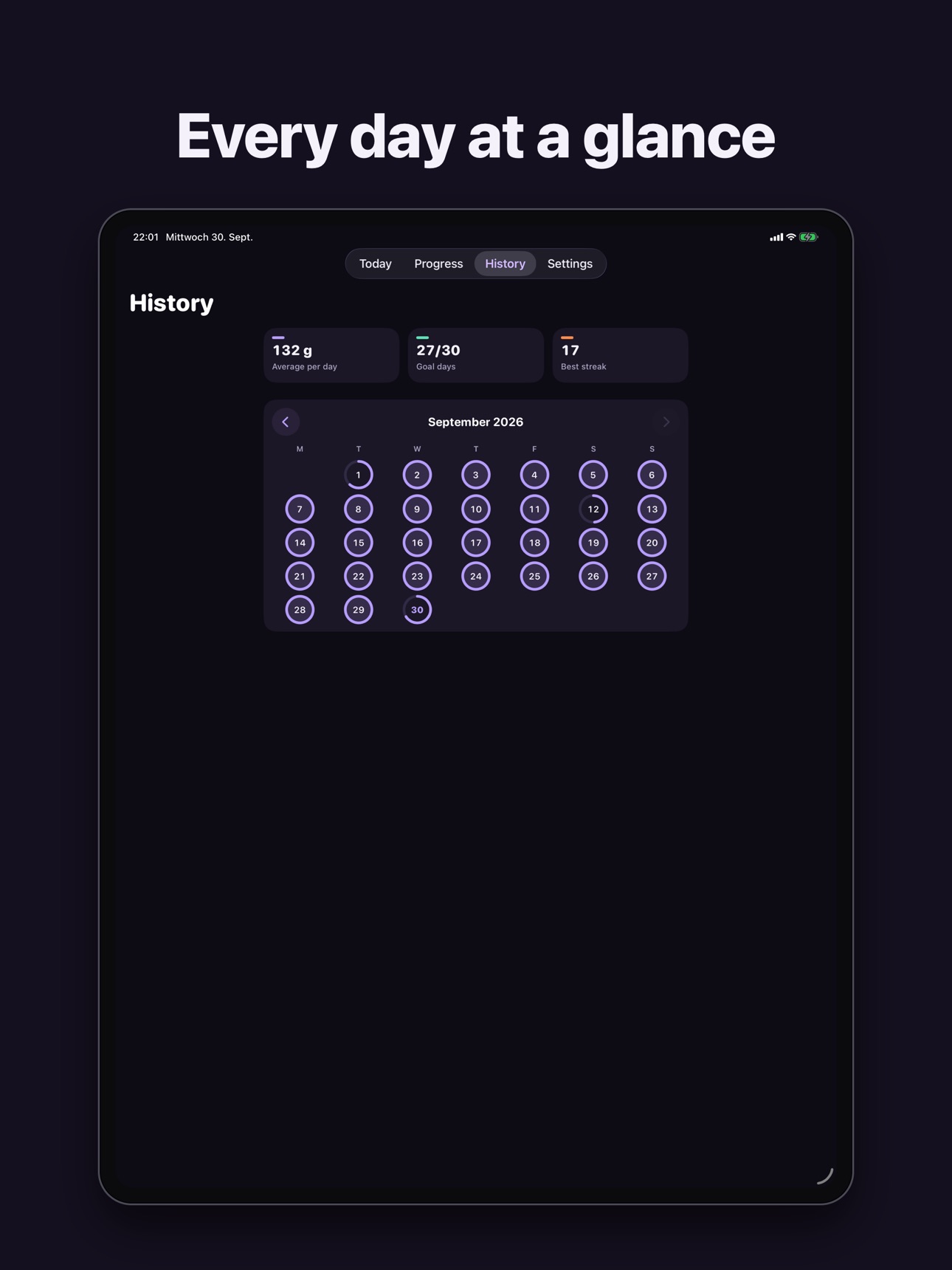 Screenshot 12 of Protein Tracker: Protey
